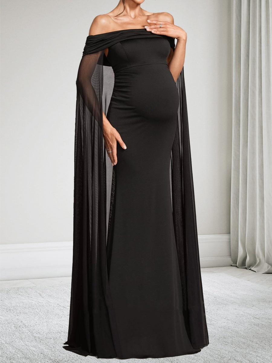 Penelope Fern Black bodice detail wedding guest dress