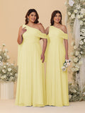Paloma Daffodil front view bridesmaid dress