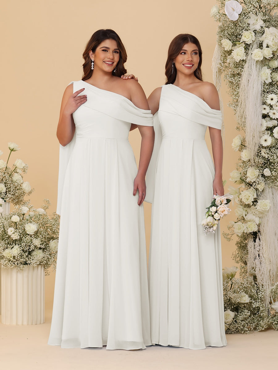 Paloma Ivory front view bridesmaid dress