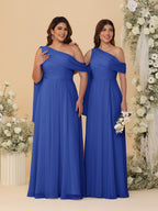 Paloma Royal Blue back view bridesmaid dress