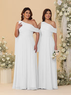 Paloma Ivory back view bridesmaid dress