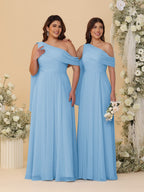 Paloma Sky Blue detail view 7 bridesmaid dress