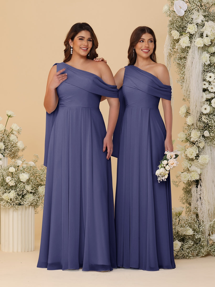 Paloma Dusty Blue back view bridesmaid dress