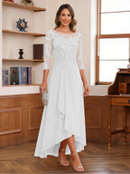Anaelle ivory alternate front view 2 mother of the bride dress