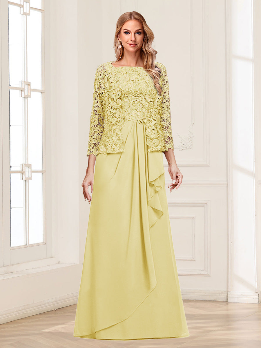 Georgina Faye Daffodil front view mother of the bride dress