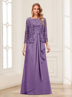 Maelys wisteria front view mother of the bride dress