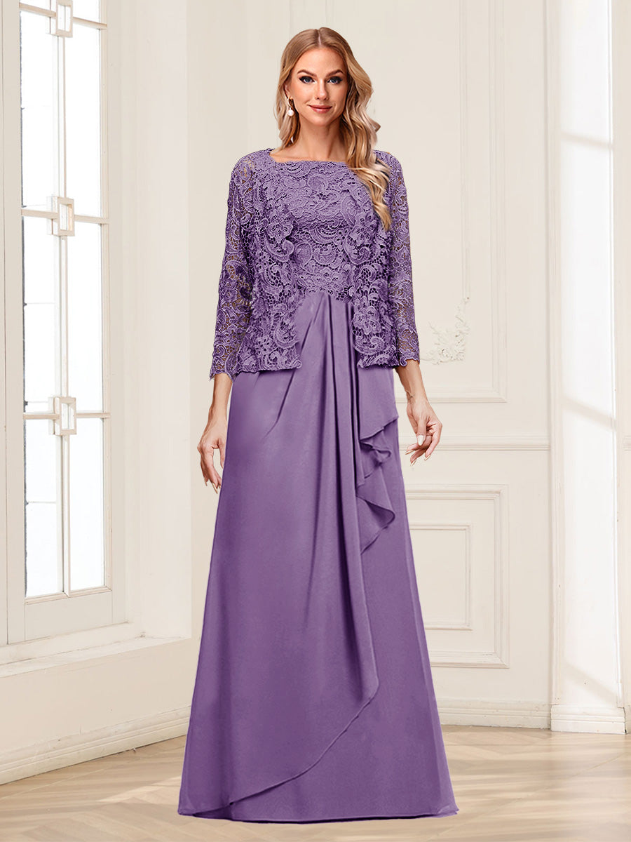 Maelys wisteria front view mother of the bride dress