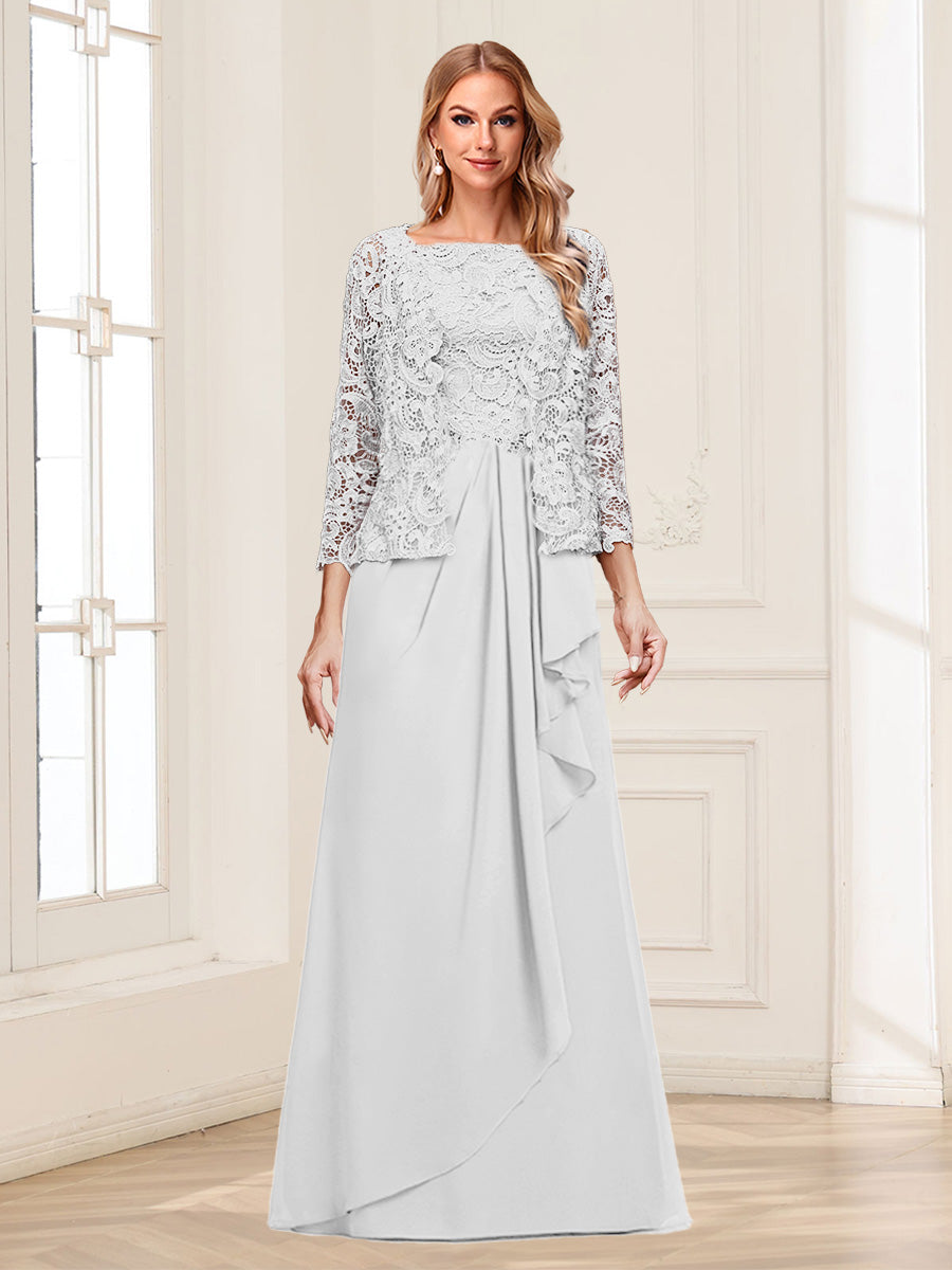 Maelys ivory alternate front view 2 mother of the bride dress