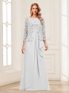 Maelys ivory alternate front view 2 mother of the bride dress