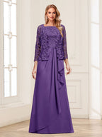 Maelys regency front view mother of the bride dress