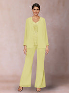 Marina Claire Daffodil front view mother of the bride dress
