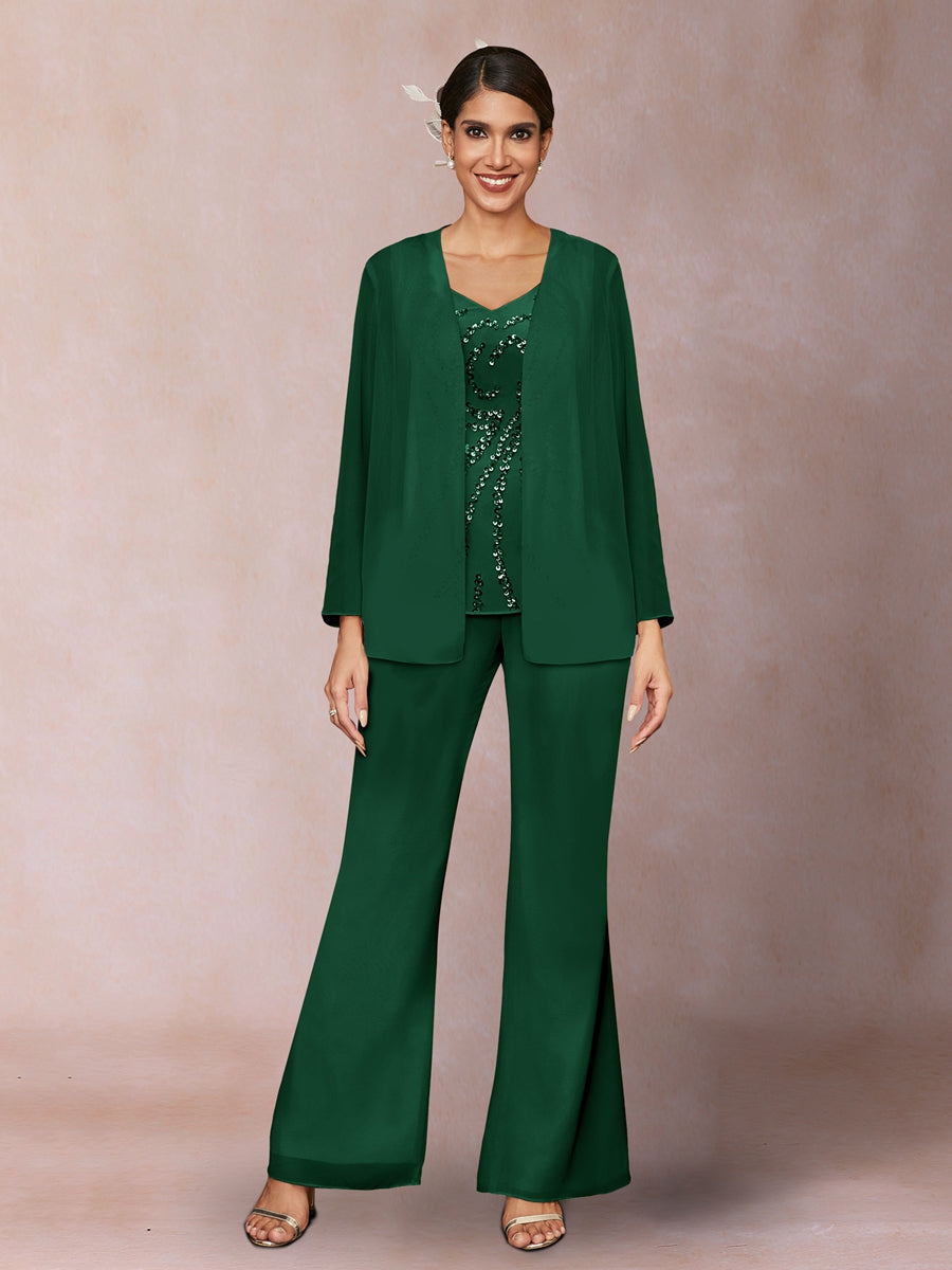 Marina Claire Emerald front view mother of the bride dress