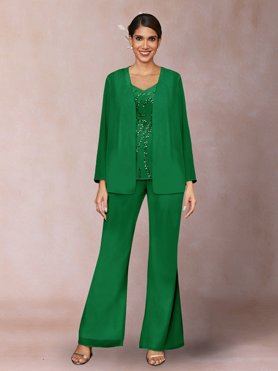 Marina Claire Forest Green front view mother of the bride dress