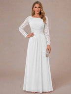 Rhiannon Claire Ivory back view mother of the bride dress