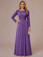 Rhiannon Claire Regency front view mother of the bride dress