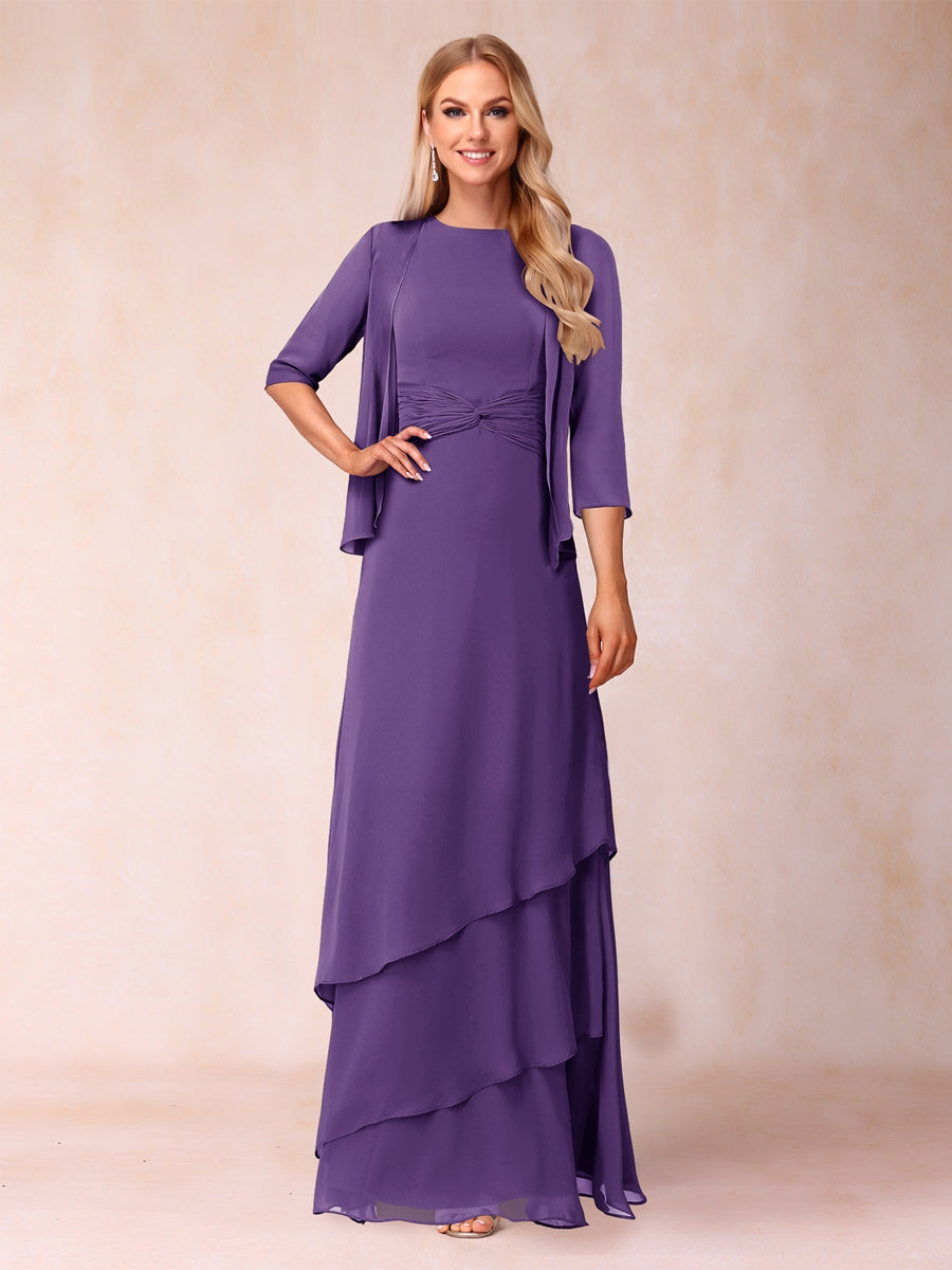 Cressida Fern Regency front view mother of the bride dress