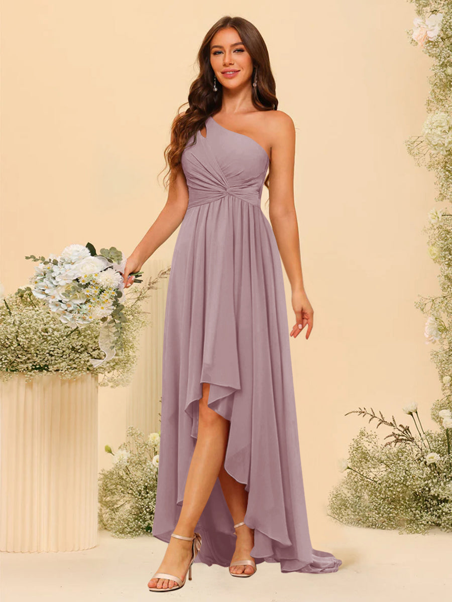 Valentina Dusty Rose back view bridesmaid dress