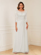 Rosalie ivory alternate front view 2 mother of the bride dress