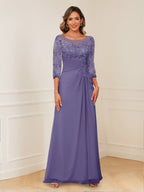 Rosalie wisteria alternate front view 3 mother of the bride dress