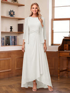Isabel Elise Ivory front view mother of the bride dress
