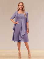 Honoria Wisteria back view wedding guest dress