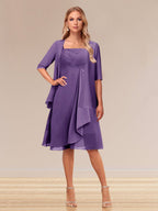 Honoria Regency front view wedding guest dress