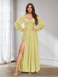 Rosalind Daffodil front view bridesmaid dress