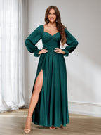 Rosalind Peacock front view bridesmaid dress