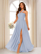 Bellamy Lavender front view bridesmaid dress