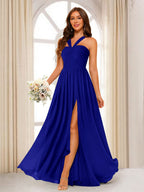 Bellamy Royal Blue back view bridesmaid dress