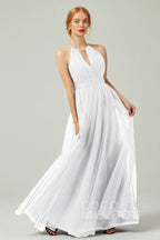 Elegant A Line Floor Length Tulle Bridesmaid Dress Bridesmaid Dress