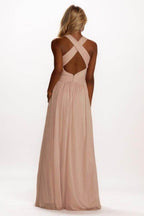 Elegant A Line Maxi Chiffon Bridesmaid Dress Bridesmaid Dress