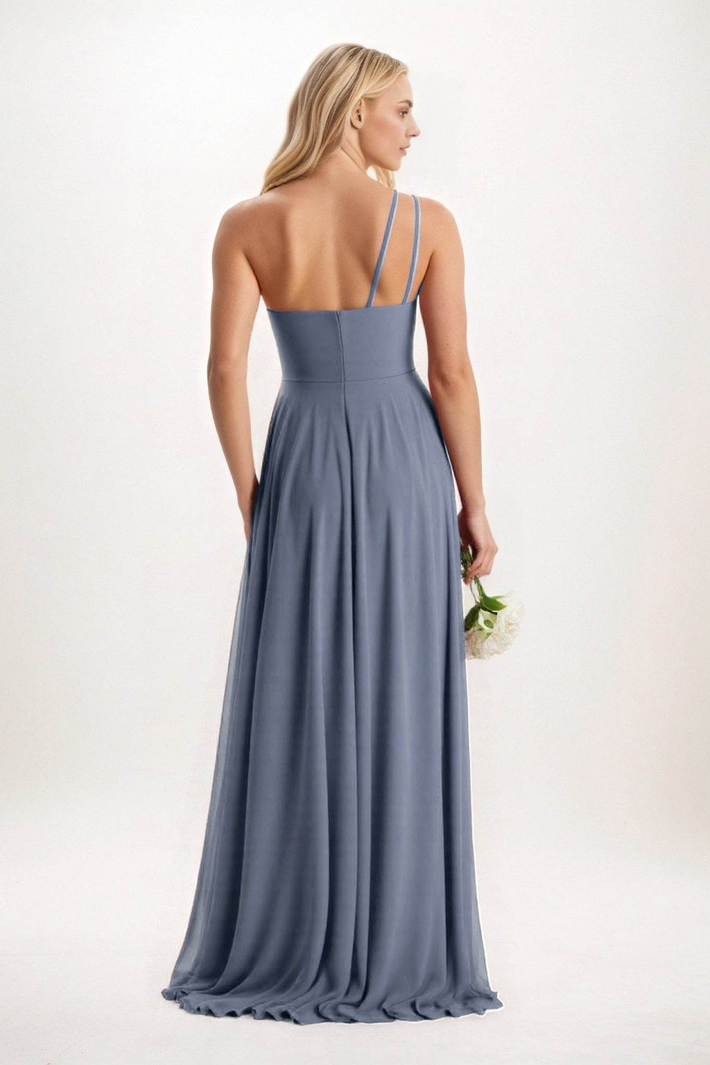 Elegant A Line Maxi Chiffon Bridesmaid Dress Bridesmaid Dress