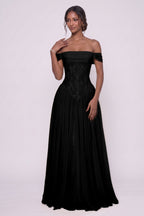 Elegant A Line Floor length Chiffon Lace Bridesmaid Dress CG0338BM Bridesmaid Dress