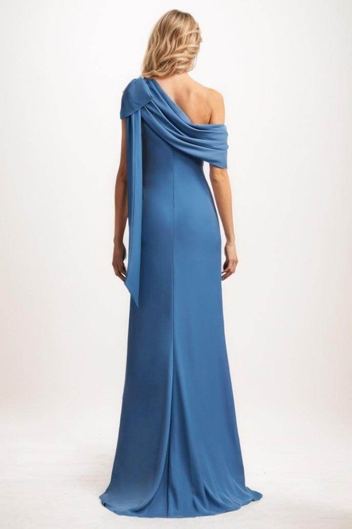 Elegant Mermaid Maxi Elastic Silk like Satin Mother Of The Bride Dress Mother of the Bride Dress