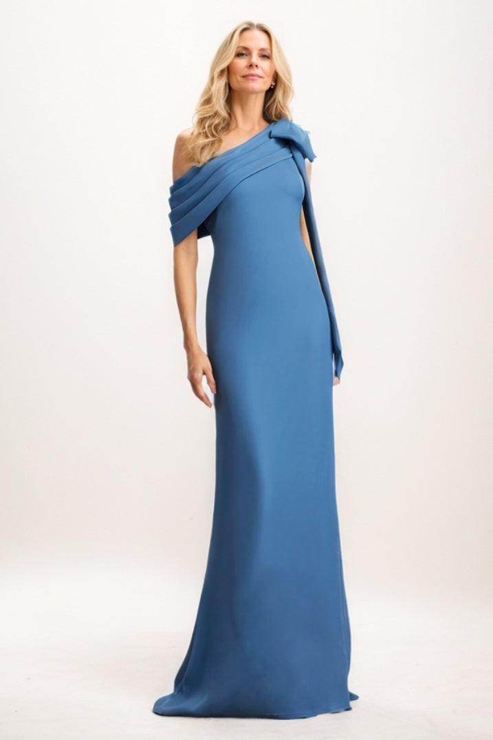 Elegant Mermaid Maxi Elastic Silk like Satin Mother Of The Bride Dress Mother of the Bride Dress