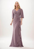 Elegant Trumpet Mermaid Maxi Chiffon Mother Of The Bride Dress Mother of the Bride Dress