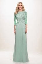 Elegant A Line Maxi Chiffon Mother Of The Bride Dress Mother of the Bride Dress