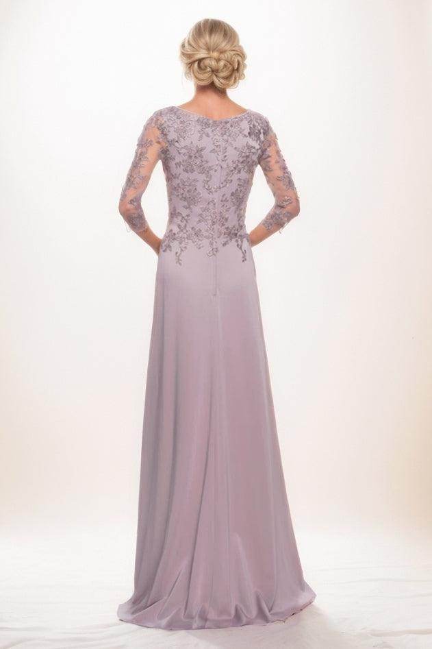 Elegant A Line Maxi Chiffon Mother Of The Bride Dress Mother of the Bride Dress