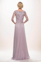 Elegant A Line Maxi Chiffon Mother Of The Bride Dress Mother of the Bride Dress