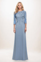 Elegant A Line Maxi Chiffon Mother Of The Bride Dress Mother of the Bride Dress