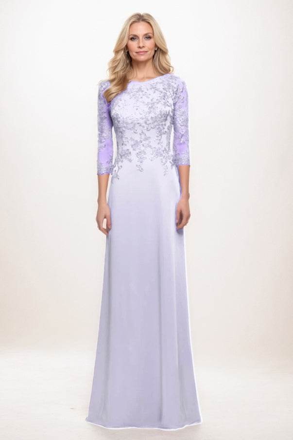 Elegant A Line Maxi Chiffon Mother Of The Bride Dress Mother of the Bride Dress