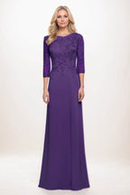 Elegant A Line Maxi Chiffon Mother Of The Bride Dress Mother of the Bride Dress