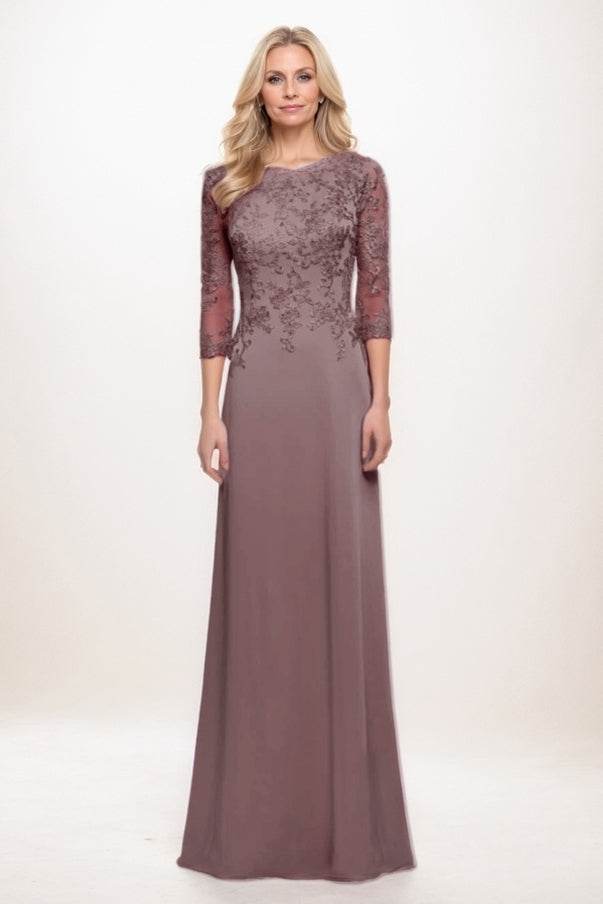 Elegant A Line Maxi Chiffon Mother Of The Bride Dress Mother of the Bride Dress