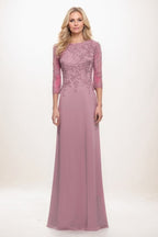 Elegant A Line Maxi Chiffon Mother Of The Bride Dress Mother of the Bride Dress