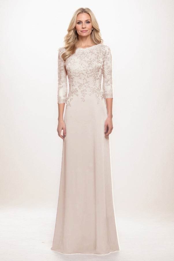 Elegant A Line Maxi Chiffon Mother Of The Bride Dress Mother of the Bride Dress