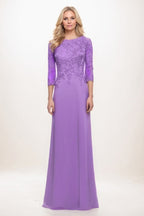 Elegant A Line Maxi Chiffon Mother Of The Bride Dress Mother of the Bride Dress
