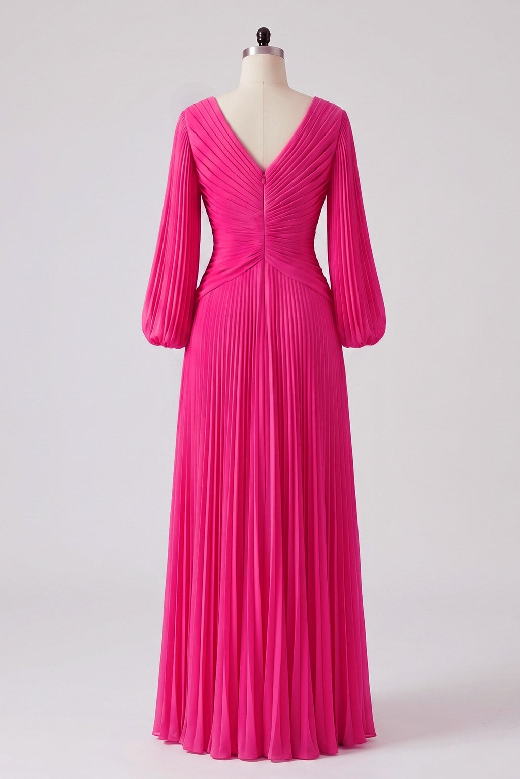 Elegant A Line V Neck with Ruched Mother of the Bride Dress