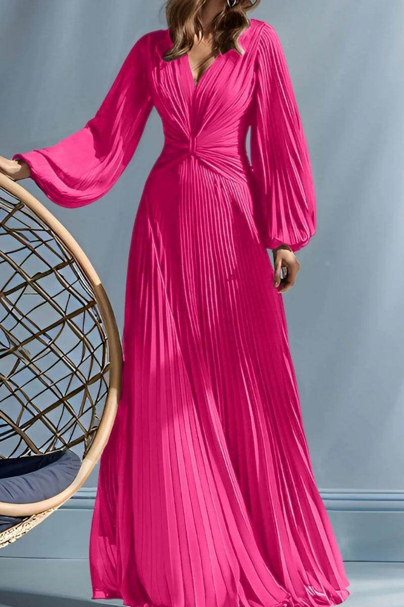 Elegant A Line V Neck with Ruched Mother of the Bride Dress