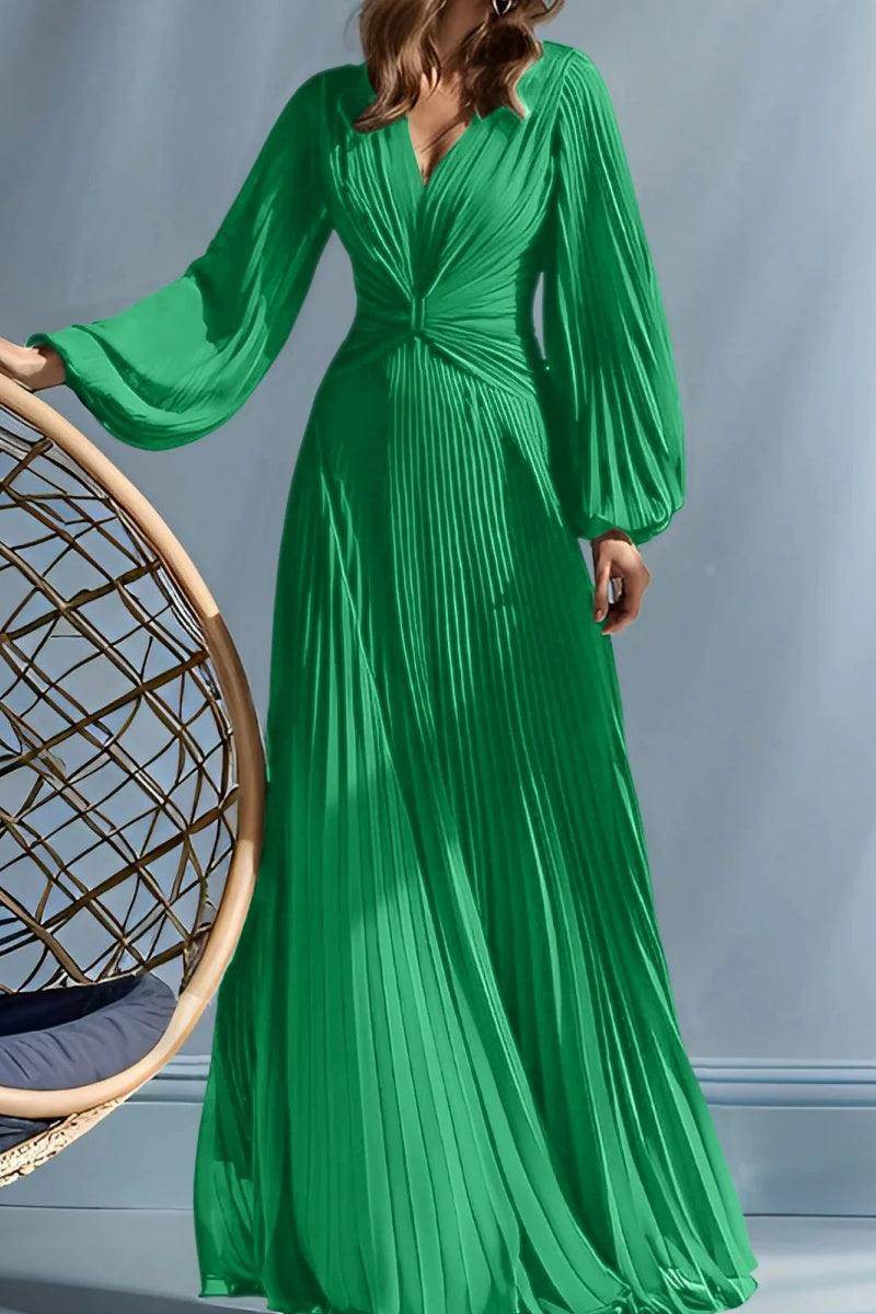 Elegant A Line V Neck with Ruched Mother of the Bride Dress